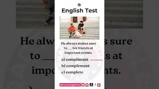 English Language Quiz with similar Spelling - Test Your Vocabulary! #englishquiz #englishquizzes