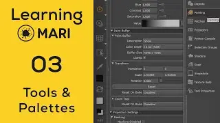 Mari for Beginners - 03: Tools and the Palettes