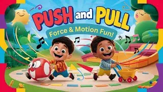 push and pull | push and pull song for kids | force and motion for kids | science for kids