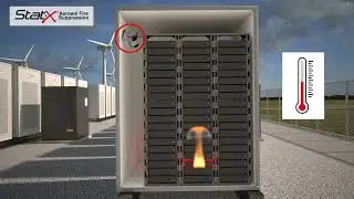 Stat X Fire Suppression for Energy Storage Systems Animation Video