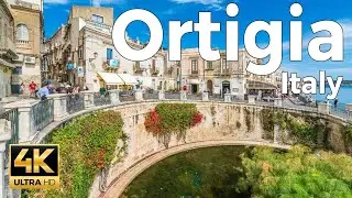 Ortigia, Sicily, Italy Walking Tour (4k Ultra HD 60fps) – With Captions