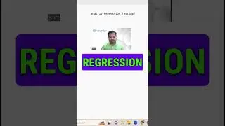 What is Regression Testing? | Why it is so important? #SoftwareTesting #shorts #manualtesting