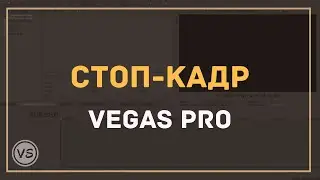 12. Как сделать стоп-кадр в Sony Vegas Pro (фото из видео)