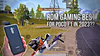 BEST GAMING ROM FOR POCO F1 IN 2023 | POCO F1 PUBG TEST 2.5 NEW UPDATE