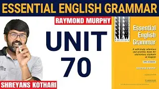 #70 Essential English Grammar by Raymond Murphy | Raymond Murphy English Grammar (Unit 70)