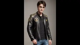 Harry Potter - Daniel Radcliffe  شخصية هاري بوتر بواسطة الذكاء الاصطناعي