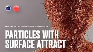 Dynamic Particle Fills with Surface Attract in Cinema 4D! Full Tutorial.