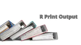 R Print Output #shorts #coding #codinglife