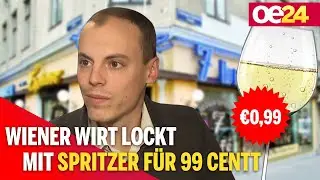 Wiener Wirt lockt mit Spritzer für 99 Cent!