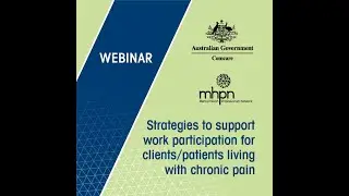 Strategies to support work participation for clients/patients living with chronic pain