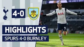 GARETH BALE MASTERCLASS! | HIGHLIGHTS | SPURS 4-0 BURNLEY