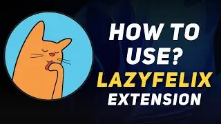 How to use Lazyfelix Extension (Save Images, Videos Text) Chrome & Edge