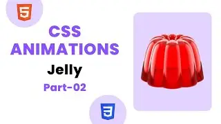 Jelly Animation Using HTML, & CSS #2 | CSS Animation | developer pani