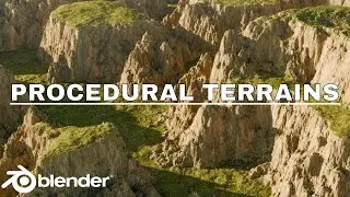 Create Procedural Terrains in Blender