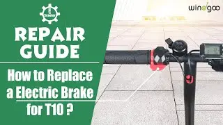 Electric Scooter Repair Guide | How to Replace a Electric Brake for T10?