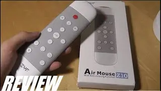 REVIEW: ZYF Z10 Best Air Mouse Remote? Gesture Control, Full Qwerty Keyboard & Touchpad!