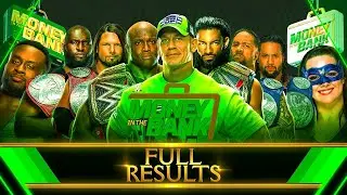 Full WWE Money in the Bank 2021 Results