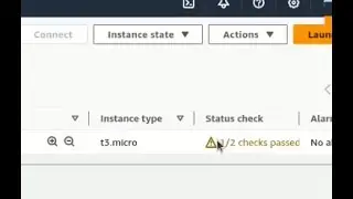 AWS Cloud - How to fix EC2 instance failed at first boot, status checks 1/2 passed