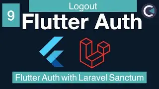 Flutter Auth using Laravel Sanctum - part 9 - Logout and delete local token