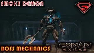 CONAN EXILES WINE CELLAR DUNGEON SMOKE DEMON BOSS MECHANICS