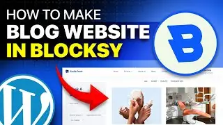 How to make wordpress blog website in blocksy l Customize blog in blocksy theme | wordpress tutorial