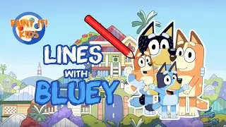 Learning Line with Bluey: Pre-K to 2nd Grade - Elements of Art