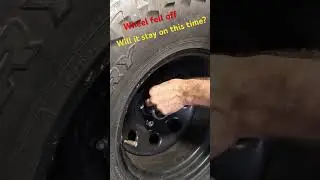 Busted off Wheel and Tire! 4x4 Fail