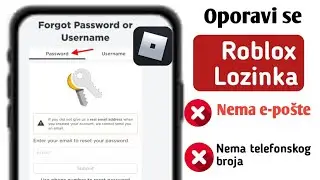 Kako resetirati vašu Roblox lozinku bez e-pošte (2024) - vratite svoj Roblox račun