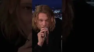 This clip of Jamie Campbell Bower singing #AboutDamnTime by Lizzo in his #Vecna voice is EVERYTHING!