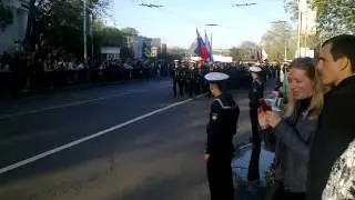 Репетиция парада победы 2014 г. в Севастополе. Пехота.