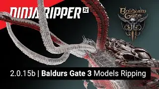 Ninja Ripper 2.0.15 beta | How to rip 3D models from Baldurs Gate 3