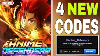 💥UPD MOON💥 ANIME DEFENDERS CODES JULY 2024 - ROBLOX ANIME DEFENDERS CODES 2024