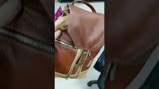 Кожаный рюкзак SofiTone RM002 Светлый рыжий - Бежевый