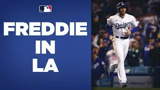 Freddie Freemans EMOTIONAL FIRST game in LA as a DODGER! (Goes 2-for-5 with 2 runs scored!)