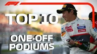 Top 10 One-Off Podiums in F1