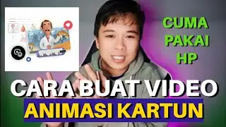 CARA BUAT VIDEO ANIMASI KARTUN CUMA PAKAI HP☑️ BISA JADI IDE KONTEN ‼️😍😍