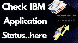 How to Check IBM Application Status | IBM Application Status Check | IBM