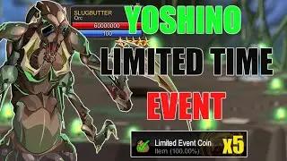 AQW Yoshino Event - Slugbutter! Daily Quest x5 Limited Event Coin Total |New Live Event Merge Items!