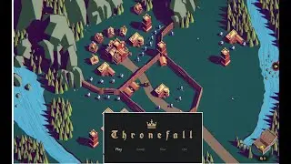 An Indie Isometric RTS Kingdoms with a Melee Monarch!? Yep! – Thronefall Demo –