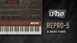 This is how U-he Repro 5 sounds with the Native Instruments piano Noire