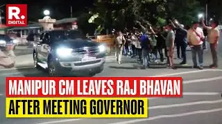 CM N Biren Singh Urgently Meets Governor After Emergency Talks With Coalition MLAs And Ministers