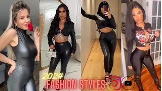 The Ultimate How to Style Shiny Leggings Guide | Casual Daytime Outfit Styles & Jumpsuit Looks 2024