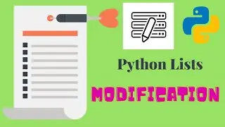 List modification | list modification in python | List in python | how to modify a list in python |