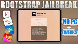 Installing Bootstrap iOS with RootHide : Rootless Jailbreak Tweaks | iOS 14 to iOS 17