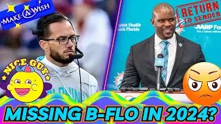 Why Miami Dolphin fans are MISSING Brian Flores in 2024 & our BEEF with Mike McDaniel