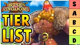 EPIC Commander TIER LIST in Rise of Kingdoms! Best Epic Commander in Rise of Kingdoms 2021