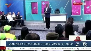 Fact or Fiction: Venezuela to celebrate Christmas in October?