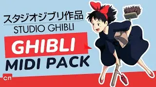 Ghibli Lofi Piano - MIDI PACK