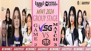 VICTORY SONG GAMERS VS ZINO LILIES | GAME 2 GROUP STAGE | MWI 2024 X EWC | ENGLISH