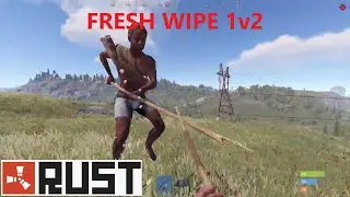 Earning the First Double Barrel Shotgun on a Freshly Wiped Server - Rust